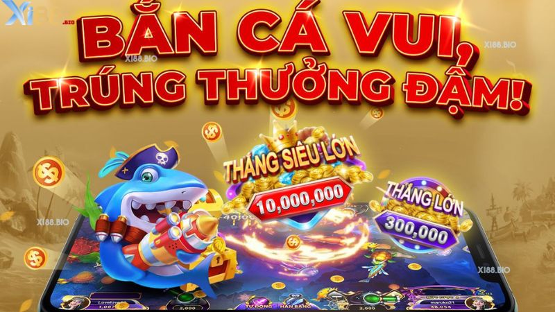Giao diện bắn cá Xi88 đẹp mê ly