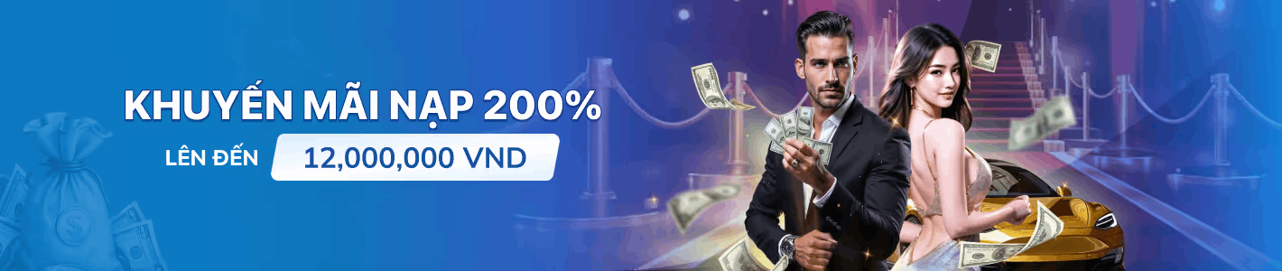 Banner XI88 khuyến mãi 200% lần nạp đầu