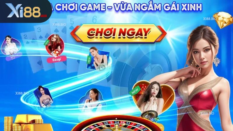 Nhà phát hành game hàng đầu tại Live casino Xi88